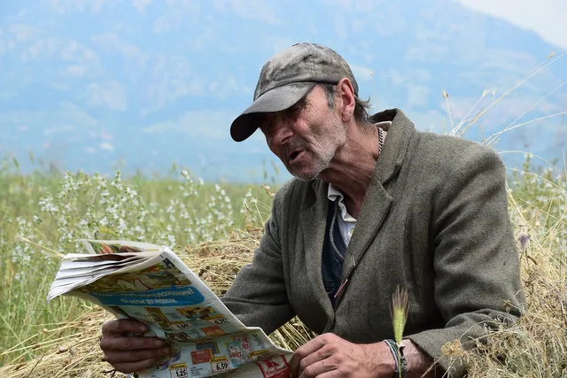old age, newspaper, field, roma, the old man, news, press. Press release embargo rules UK: wording and timing changes